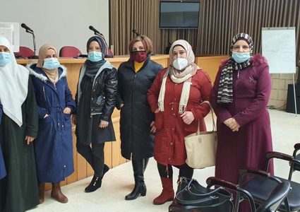 The Deanship of Student Affairs and NaBIC at An-Najah Organize a Training Program to Empower Women