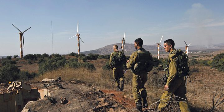 General strike in protest against Israeli installation of wind turbines in occupied Syrian Golan