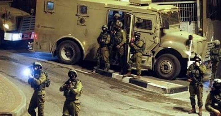 Five Palestinians injured  during an Israeli occupation army raid in Nablus