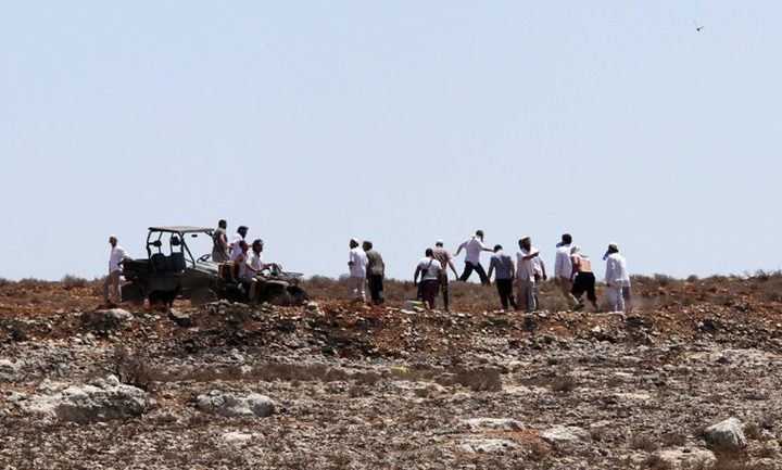 The settlers continue their series of attacks on Palestinian property, lands and cars