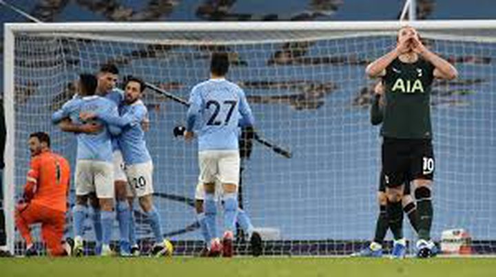 Manchester City vs Tottenham: the first strengthens its lead by three against Tottenham