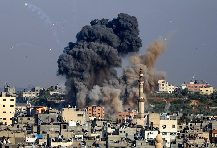 For the eleventh day in a row, the continuous attack on Gaza harvests 230 martyrs