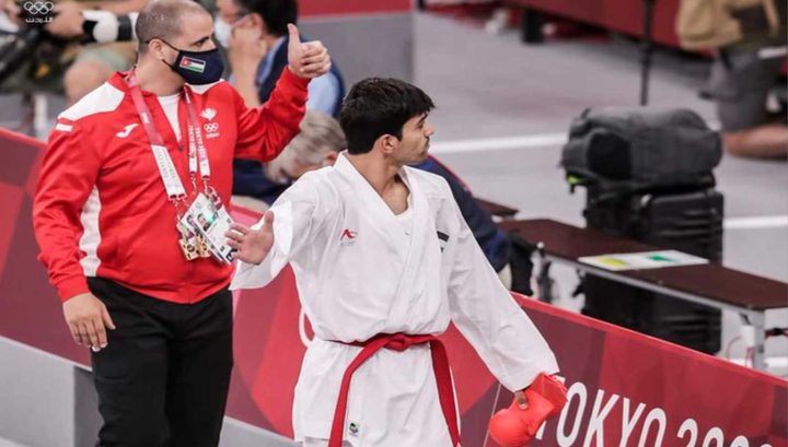 The Jordanian Karate player guarantees a medal for his country in the Karate competitions
