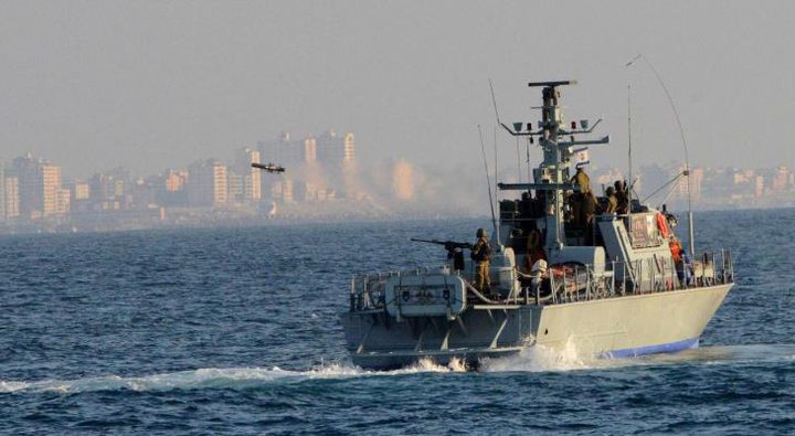 Israeli occupation naval forces open fire towards Palestinians in the Sudaniya Sea