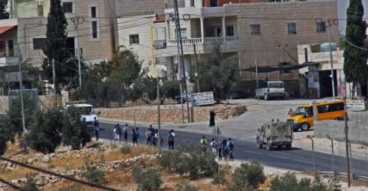 A student was injured by Israeli bullets during clashes near Tekoa school