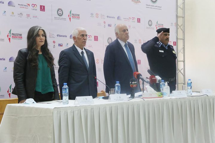 Lieutenant-General Al-Rujoob announces the launch of the 8th edition Palestine International Marathon Event